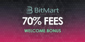 Sàn BitMart giảm 70% phí - BitMart bonus
