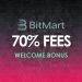 Sàn BitMart giảm 70% phí - BitMart bonus