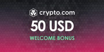 Sàn Crypto.com tặng $50 - Crypto.com bonus