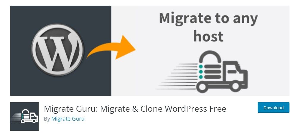 Migrate Guru là một plugin chuyên nghiệp được thiết kế đặc biệt để chuyển dữ liệu từ hosting cũ sang hosting mới