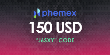 Sàn Phemex tặng 150 usd khi sử dụng code J6SXY