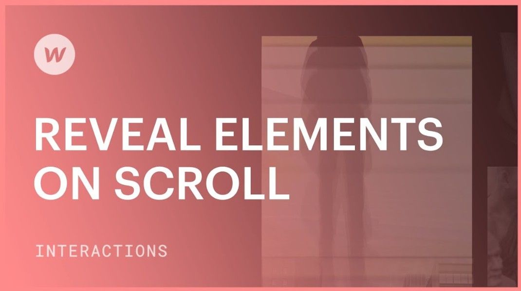 Tạo hiệu ứng Scroll effects - Webflow.com
